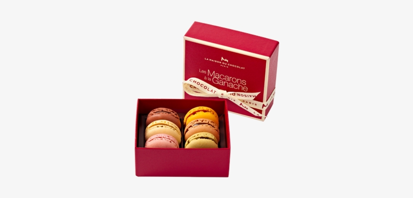 Macarons Gift Box 6 Pieces - Pastry, transparent png download