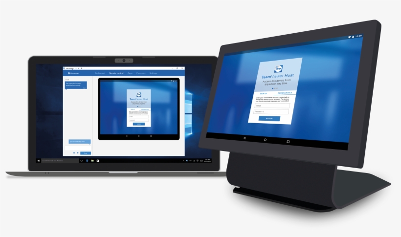Download - Andro - Laptop Teamviewer, transparent png download