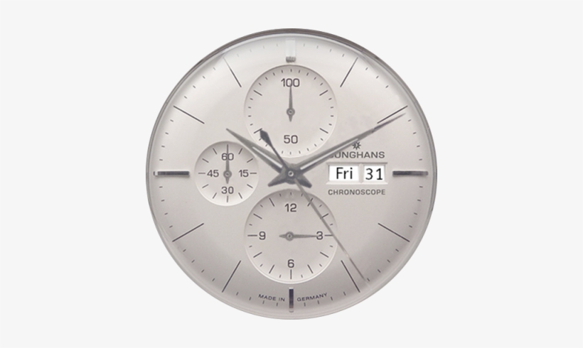 Junghans Chronoscope - Wall Clock, transparent png download