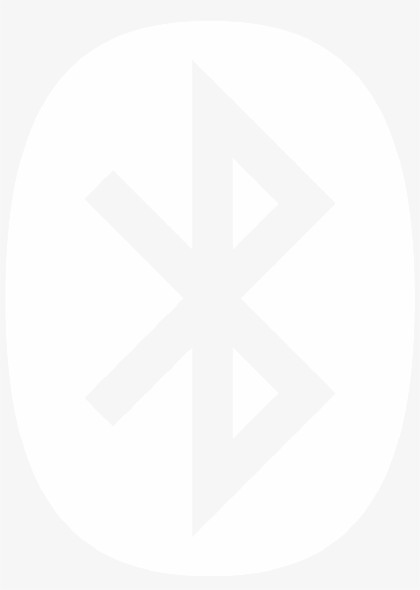 Bluetooth Logo Black And White - Twitter White Icon Png Transparent PNG