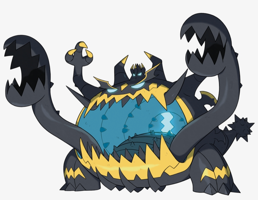 Sun And Moon Watch Face Clipart - Pokemon Guzzlord, transparent png download