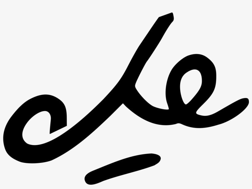 Open - Che Guevara Signature, transparent png download