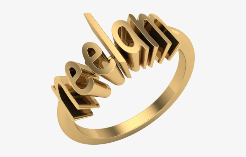 The Orosilber Personalized Ring - Ring, transparent png download