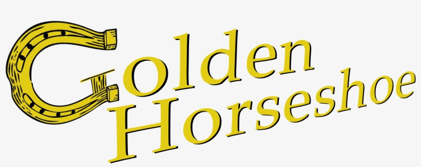 Golden Horseshoe Logo - Good Luck Horseshoe Large Wall Clock, transparent png download