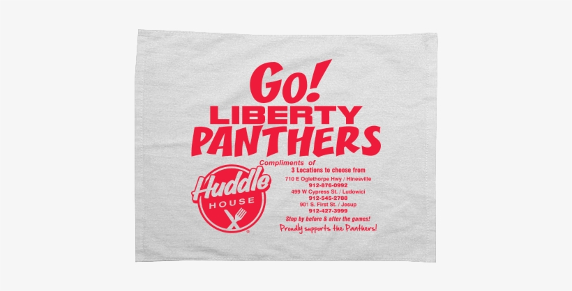 Towel - Huddle House, transparent png download