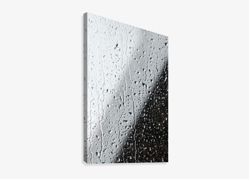 Water Drops On A Window Canvas Print - Posterazzi Dpi1845488 Water Dr, transparent png download