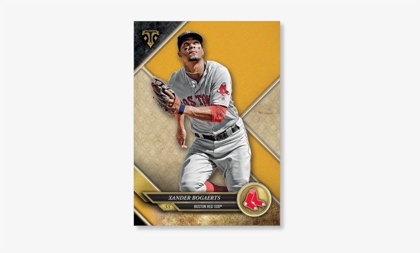 Xander Bogaerts 2017 Topps Triple Threads Baseball - Baseball, transparent png download
