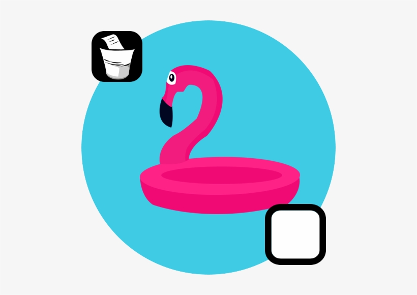 Flamingo Clipart Flamingo Ducks, Geese And Swans Water - Flamingo, transparent png download