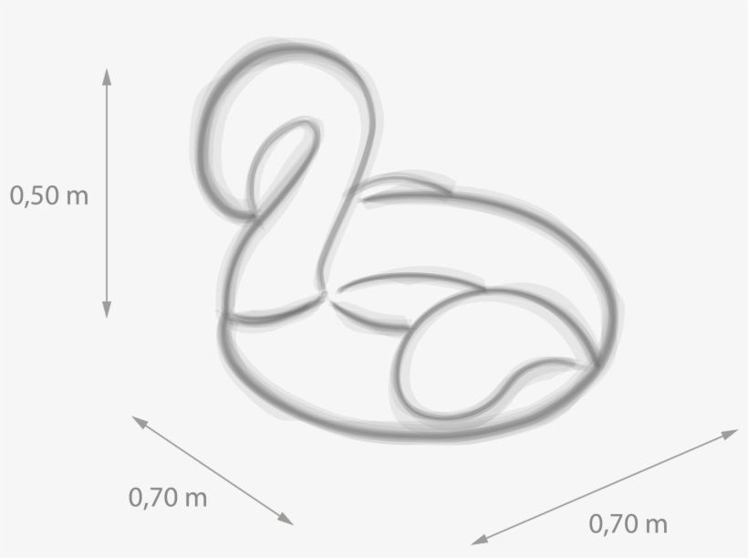 Floating Drawing Flamingo Clip Art Free - Drawing, transparent png download