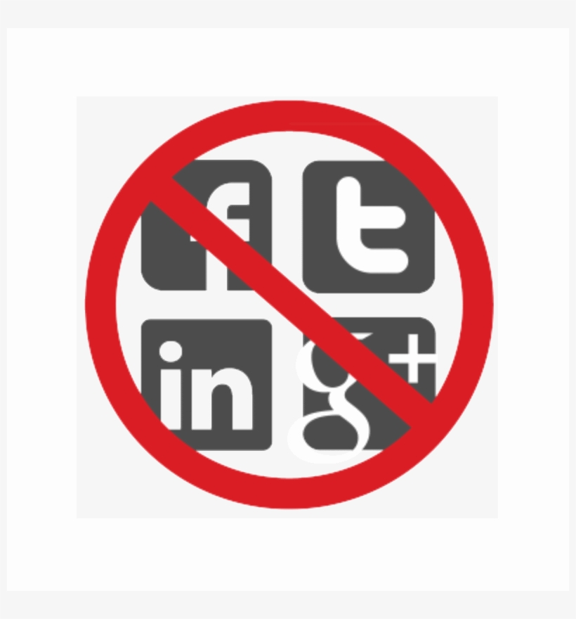 Excusas Para No Estar En Redes Sociales - Stop Social Media, transparent png download