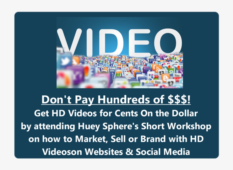 Marketing & Selling With Hd Video - Marketing, transparent png download
