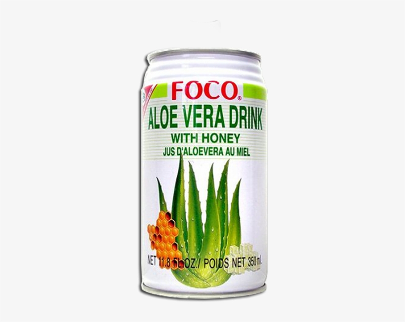 More Views - Foco Aloe Vera Drink Honey, transparent png download