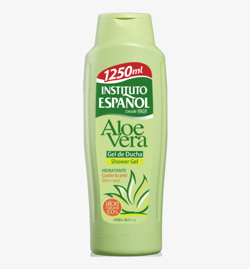 Instituto Espanol Aloe Vera Bath Gel 1250ml And Free - Gel De Ducha Instituto Español, transparent png download