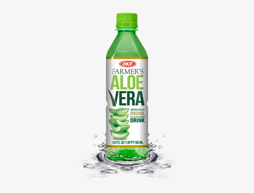Okf 25th Anniversary Aloe Vera - Okf Aloe Drink, transparent png download