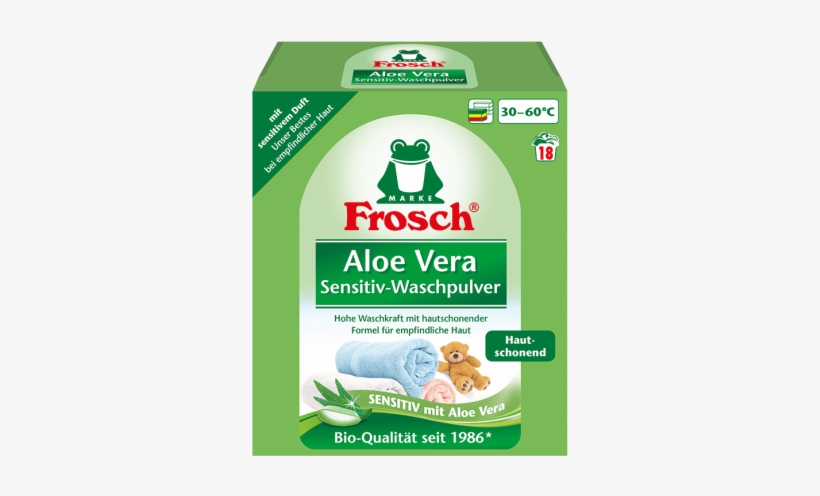 Aloe Vera Sensitiv Powder - Frosch, transparent png download