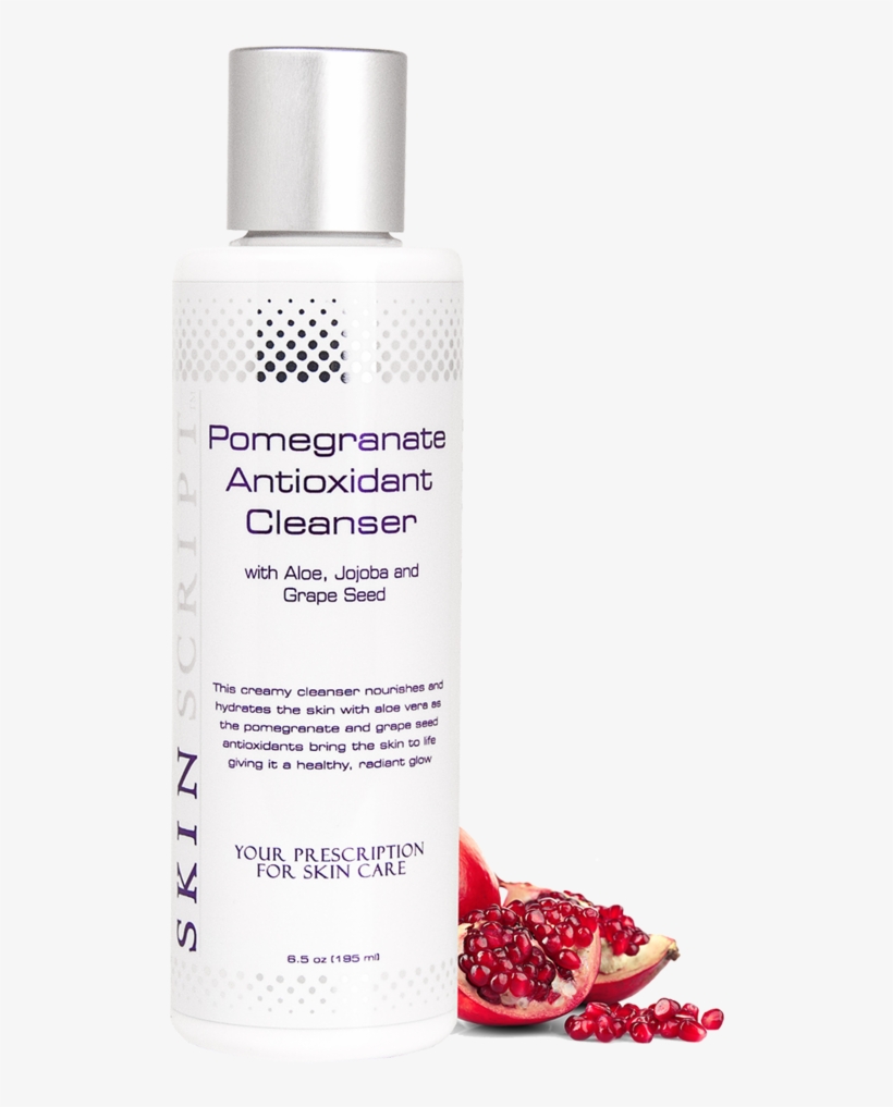 Pomegranate Antioxidant Creamy Cleanser, With Aloe, transparent png download