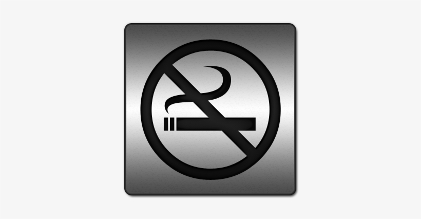 Free Icons Png - No Smoking Sign Metal, transparent png download
