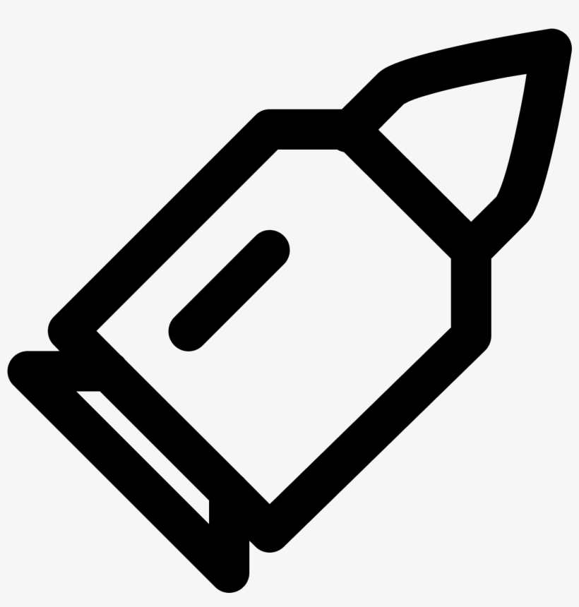 It's A Logo Of A Pointed Bullet Still In It's Casing - Ammunition, transparent png download