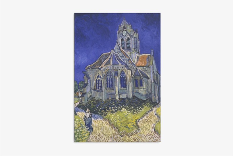 Vincent Van Gogh - Church At Auvers, transparent png download