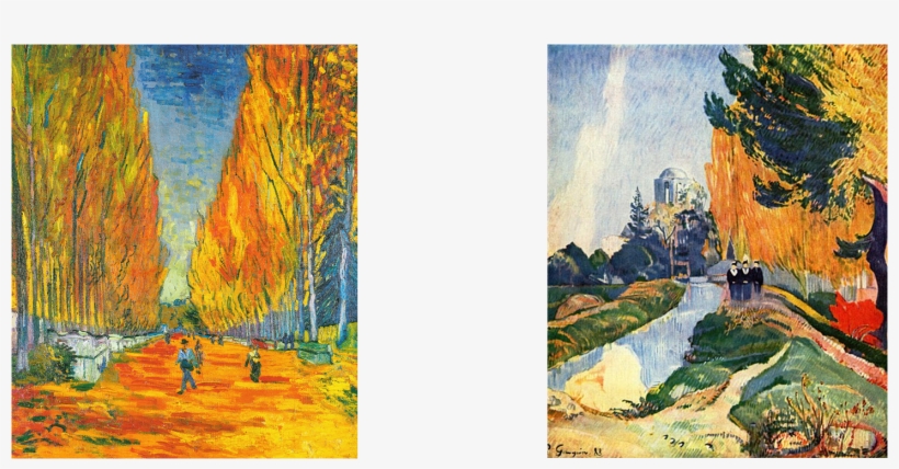 Self Portrait, - Paul Gauguin Les Alyscamps, transparent png download