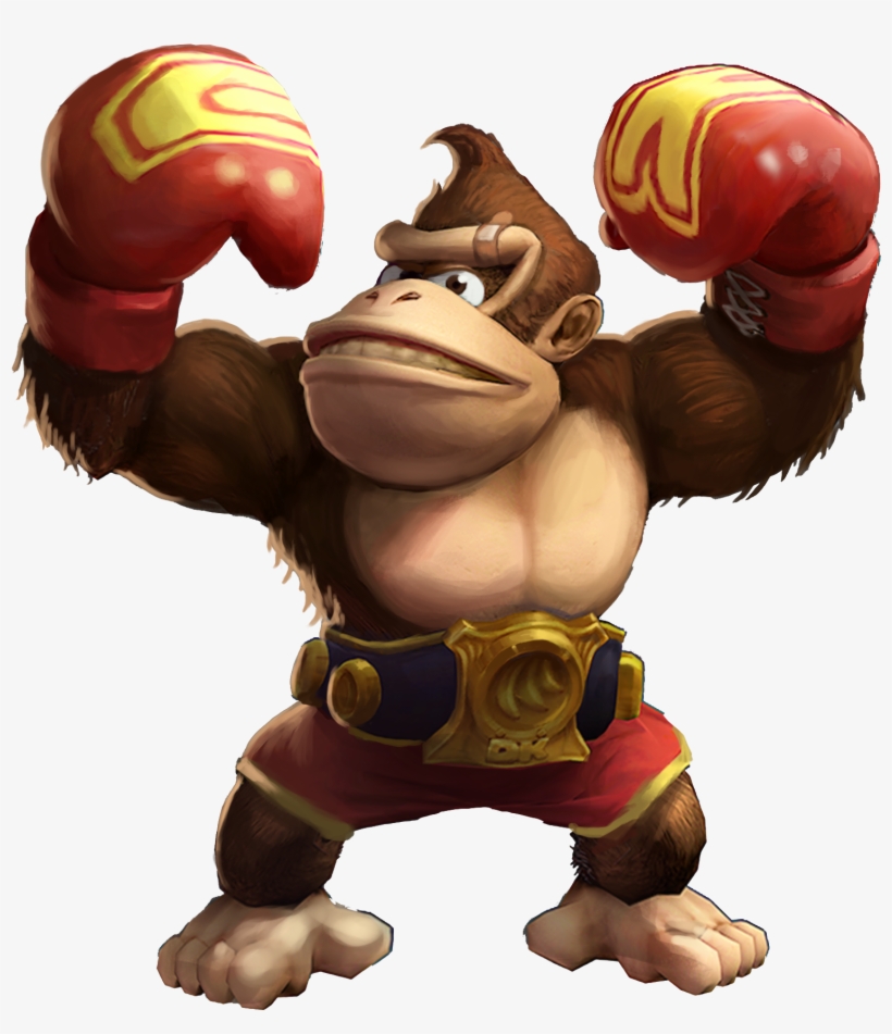Boxer Dk Pm - Donkey Kong Project M, transparent png download