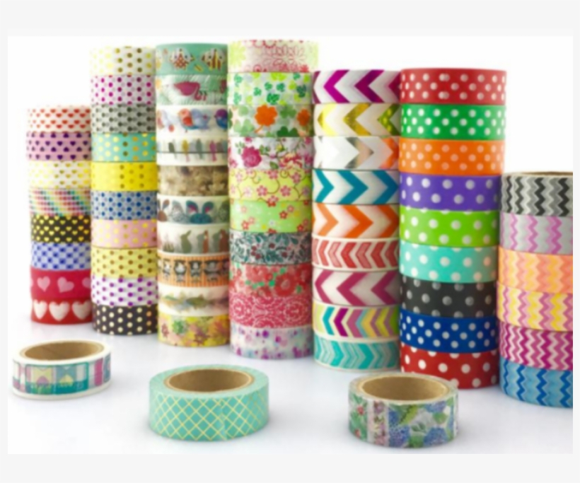 Decorative Custom Glitter Washi Tape - Washi, transparent png download