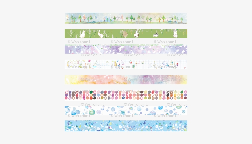 Washi Tape - Textile, transparent png download