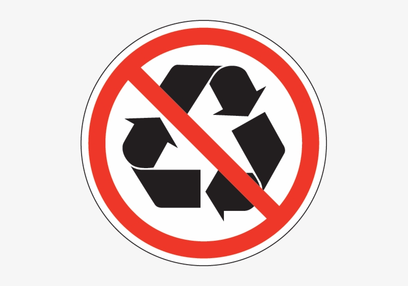 Antirecycling - Not Recyclable, transparent png download