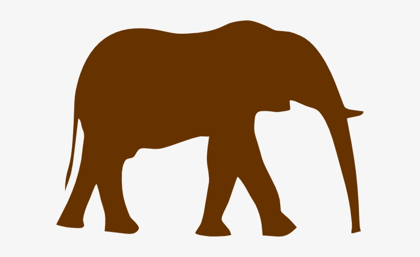 Chocolate Elephant Svg Clip Arts 600 X 423 Px, transparent png download