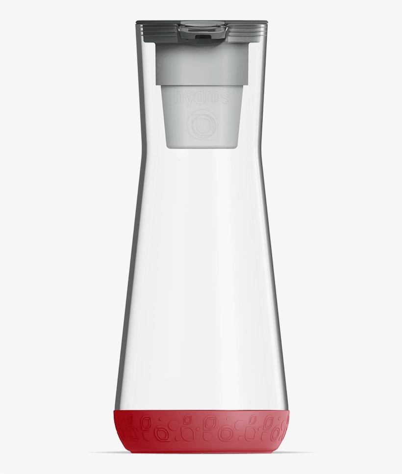 40 Oz Carafe Red With Filter - Red, transparent png download