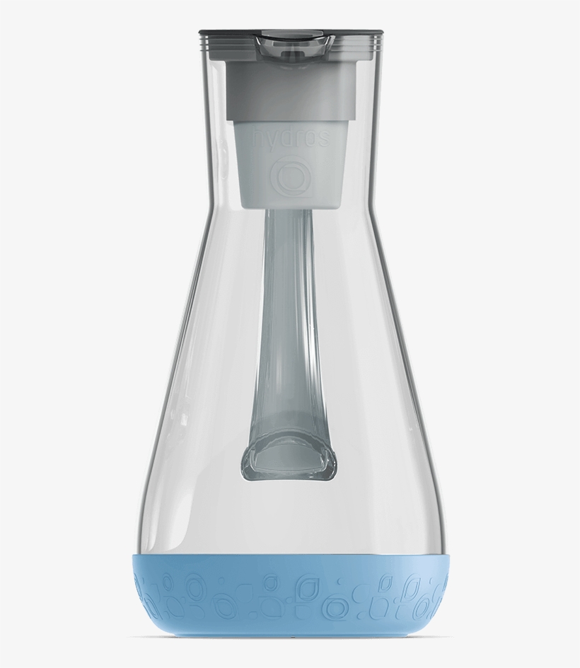 64 Oz Pitcher Pale Blue With Filter - Blue, transparent png download