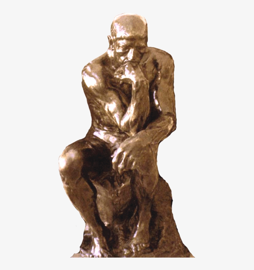 August Rodin O Pensador - Creative Mind And Success [book], transparent png download
