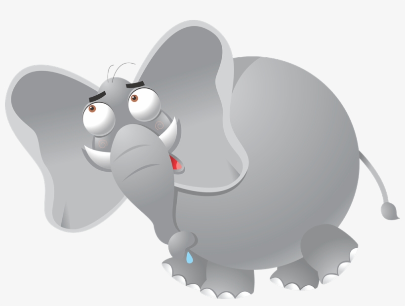 Weird Clipart Elephant - Your Argument Is Irrelephant Ornament (oval), transparent png download