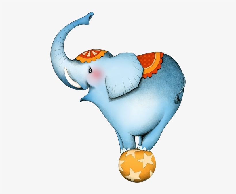 Svg Free Stock At Getdrawings Com Free For Personal - Elephant Balancing On A Ball Cartoon, transparent png download