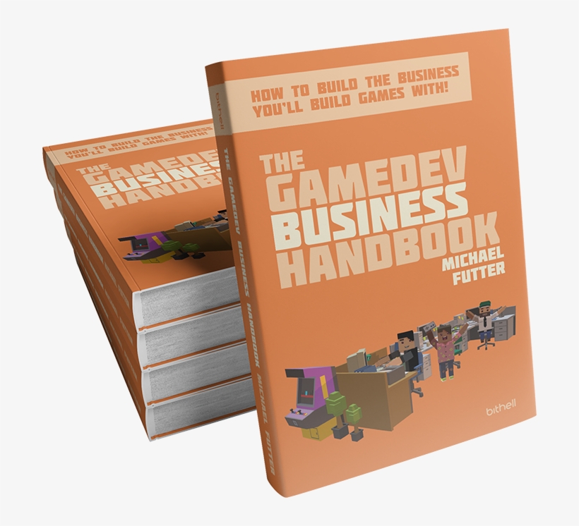 Bookstack-3 - Gamedev Business Handbook, transparent png download