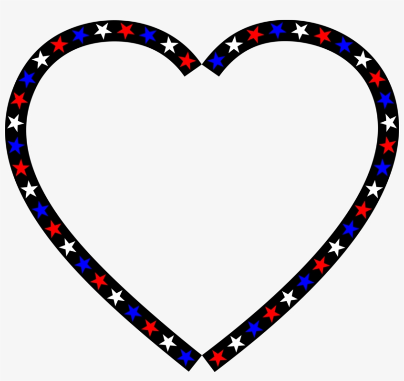 Computer Icons Blue Microphones Radius Ii Shock Mount - Red White Blue Heart, transparent png download