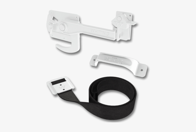 White Powder Coated Hardware - Powder Coating, transparent png download