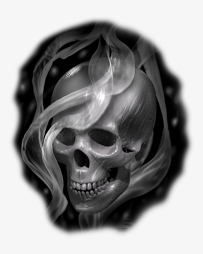 Skull Tattoo - Skull, transparent png download