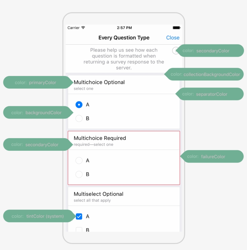 Survey Colors - Apptentive, Inc., transparent png download