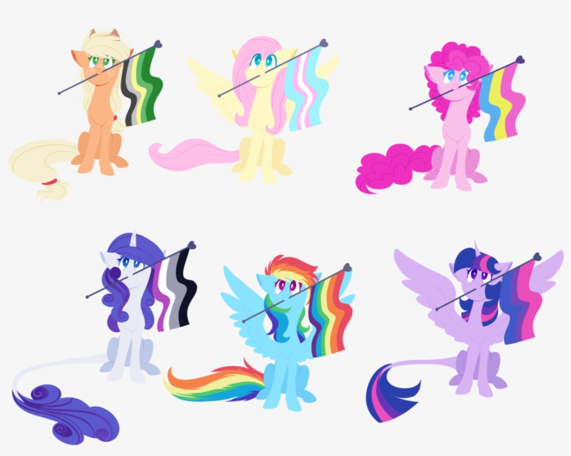 Alicorn, Applejack, Applejack's Hat, Aromantic, Aromantic - Bisexual Pride Art, transparent png download