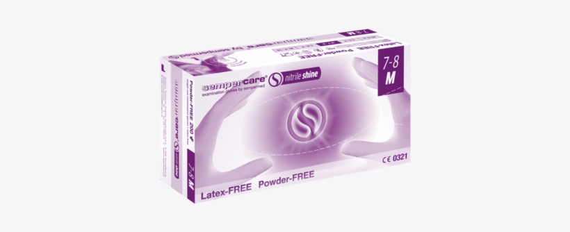 Sempercare Shine Soft Nitrile Examination Glove Made - Sempercare Nitrile Shine+ Untersuchungshandschuhe,, transparent png download