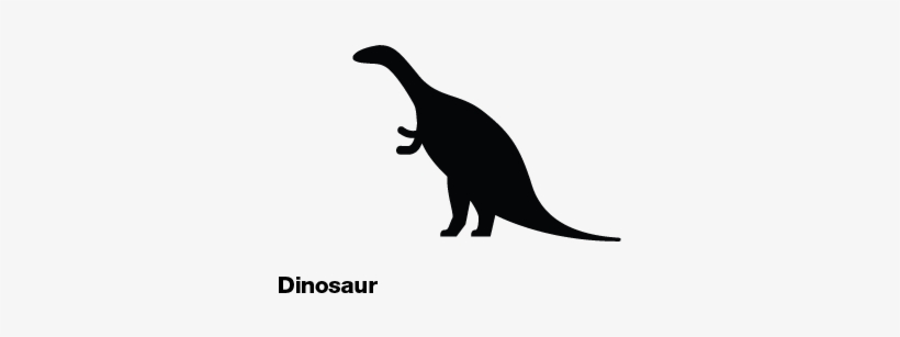 Noun Project On Twitter - Dinosaur, transparent png download