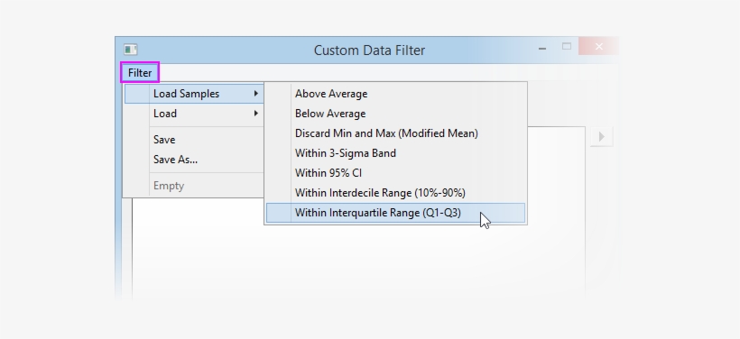 Custom Data Filter Filter Menu - Portable Network Graphics, transparent png download