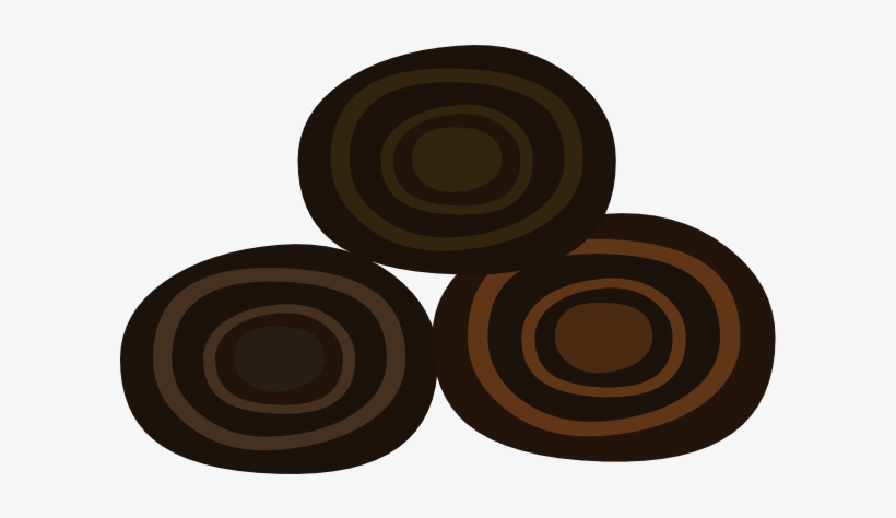 Firebog Log Pile Clip Art At Clker - Clip Art, transparent png download