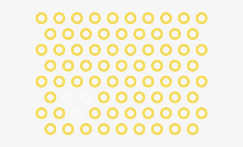Circles Pattern Fixate - Acupressure Mat, transparent png download