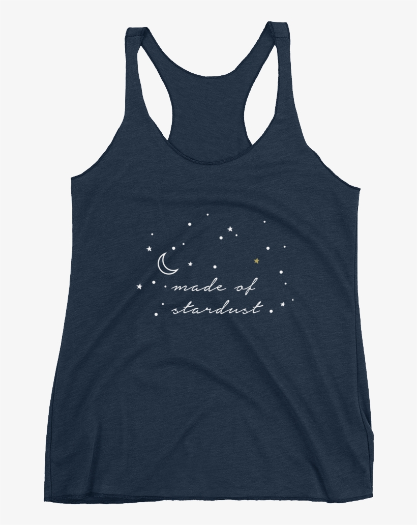 Made Of Stardust Gold Inverse V2 Mockup Front Flat, transparent png download