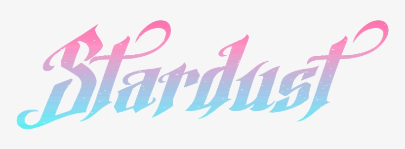 Stardust Galaxy Gradient Word Words - Word, transparent png download