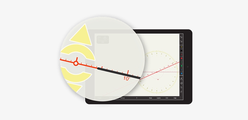 Lay Down A Few Lines To Guide Your Work, Or Use Line - Circle, transparent png download