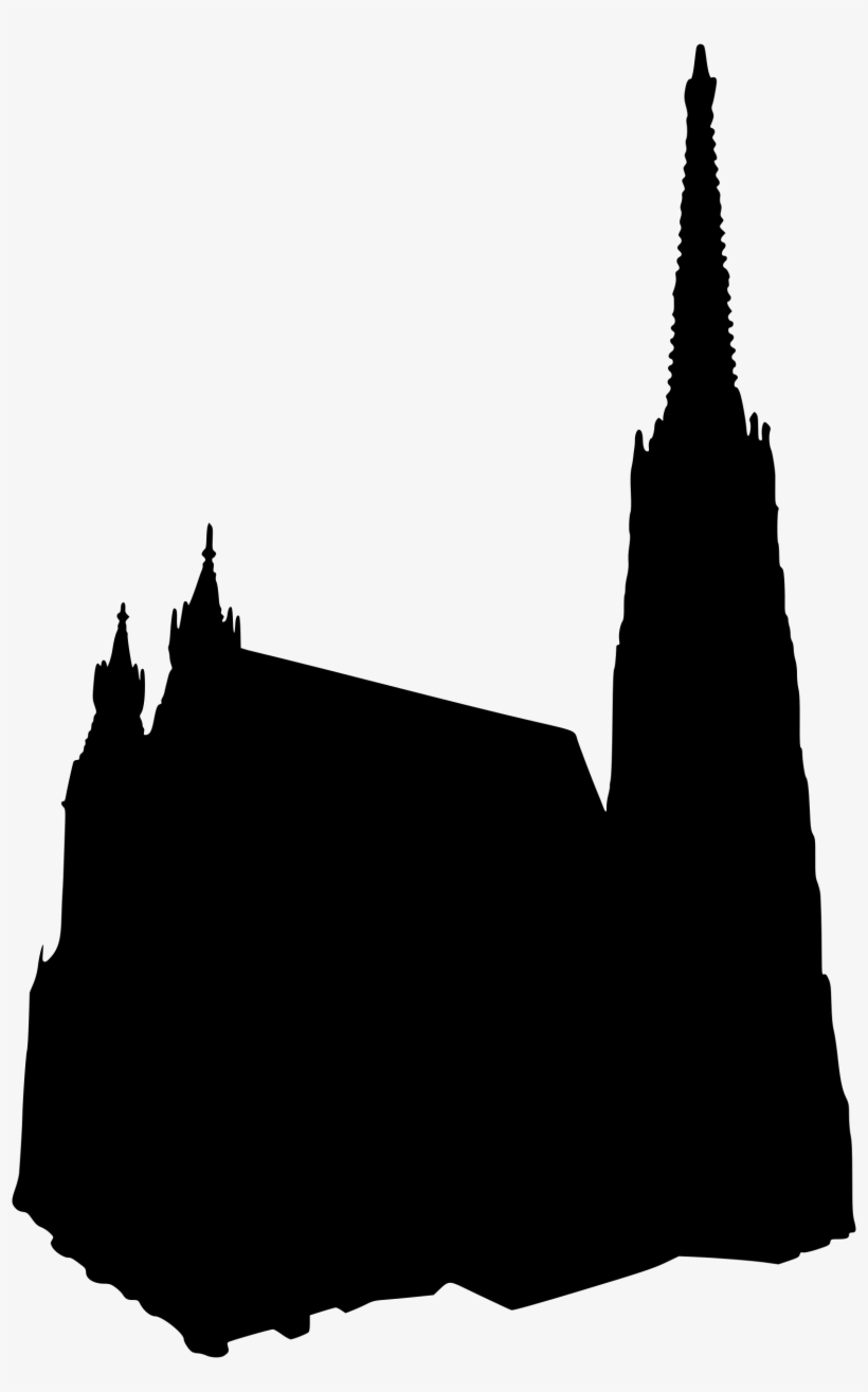 Clipart Royalty Free Download Silhouette At Getdrawings - Stephansdom Icon, transparent png download
