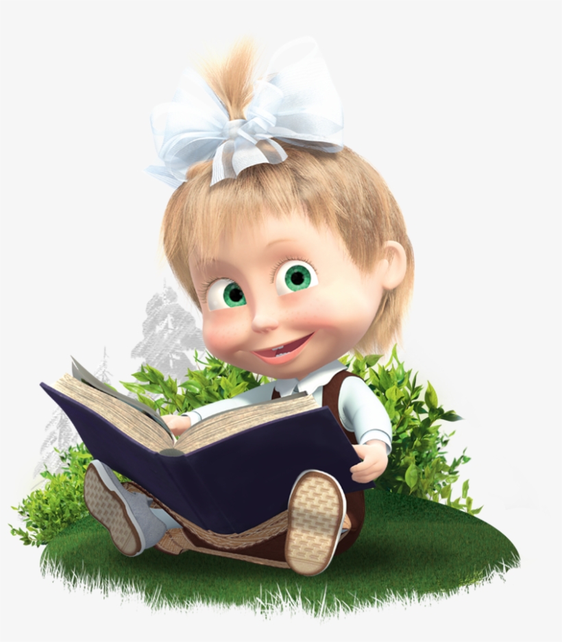 Bear With Lady Bear Went For A Bike Riding, Rosie Pig - Masha E Orso, transparent png download